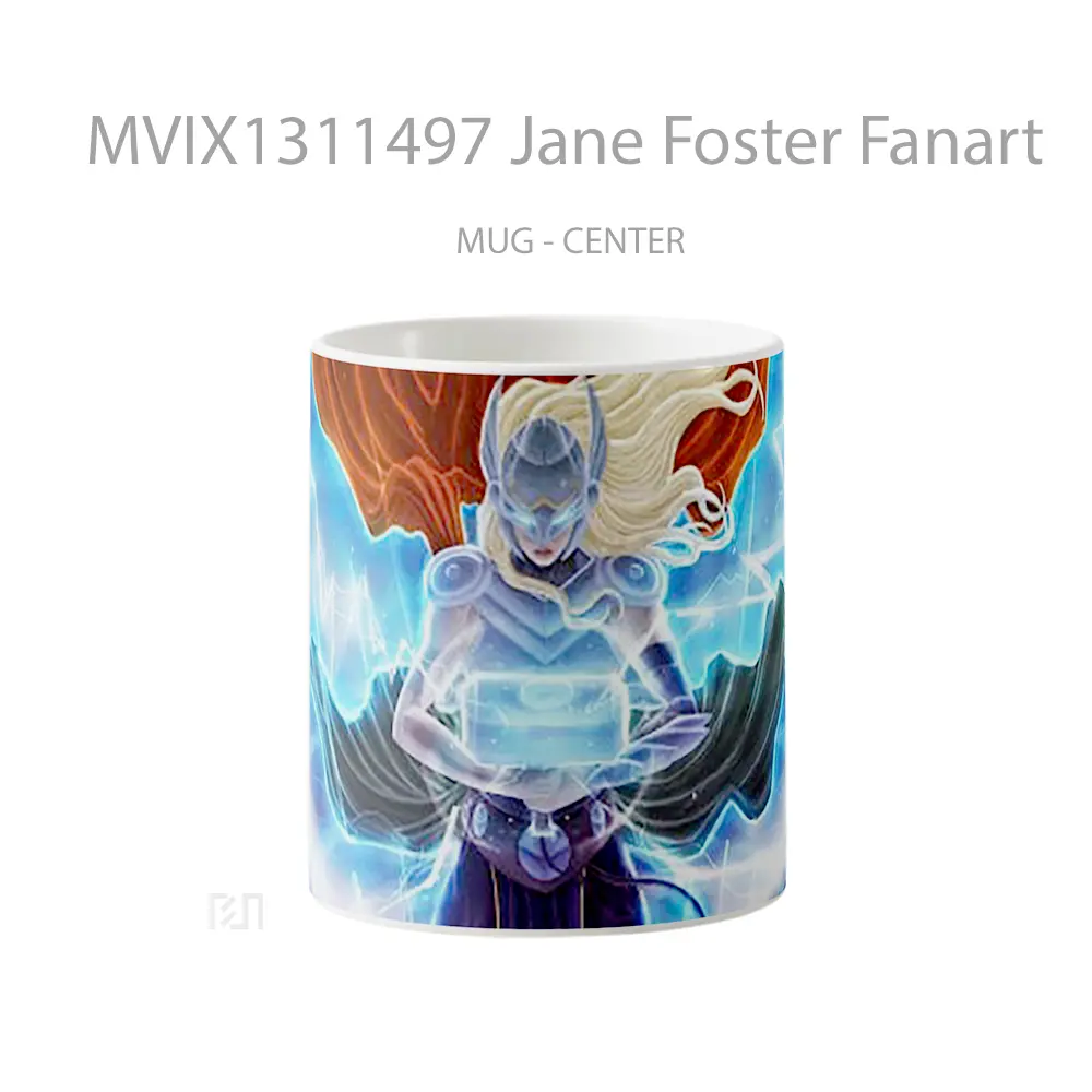 Mug Jane Foster Fanart Gelas Keramik Unik