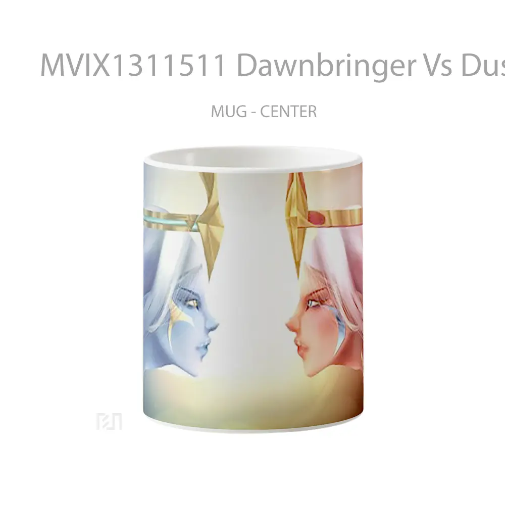 Mug Dawnbringer Vs Duskbringer Soraka League Of Legends Cangkir Gamer