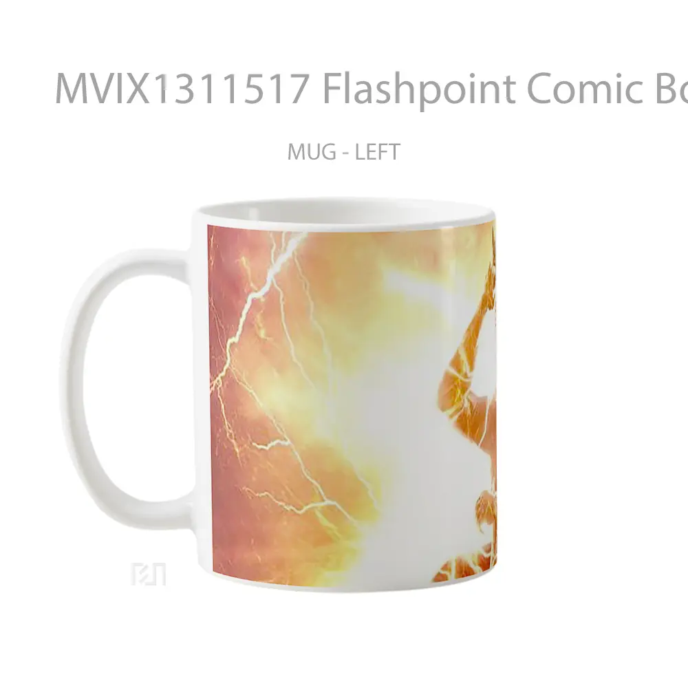 Mug Flashpoint Comic Book Series Gelas Keramik Unik - All-side / Desain