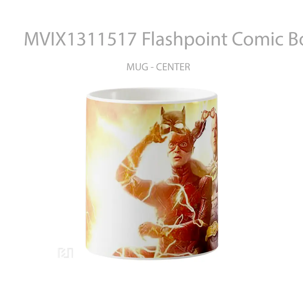 Mug Flashpoint Comic Book Series Gelas Keramik Unik