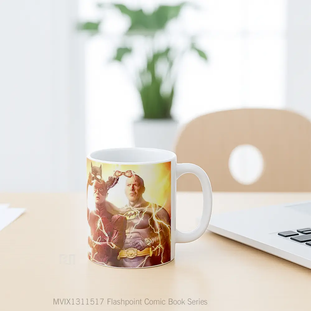 Mug Flashpoint Comic Book Series Gelas Keramik Unik - All-side / Desain