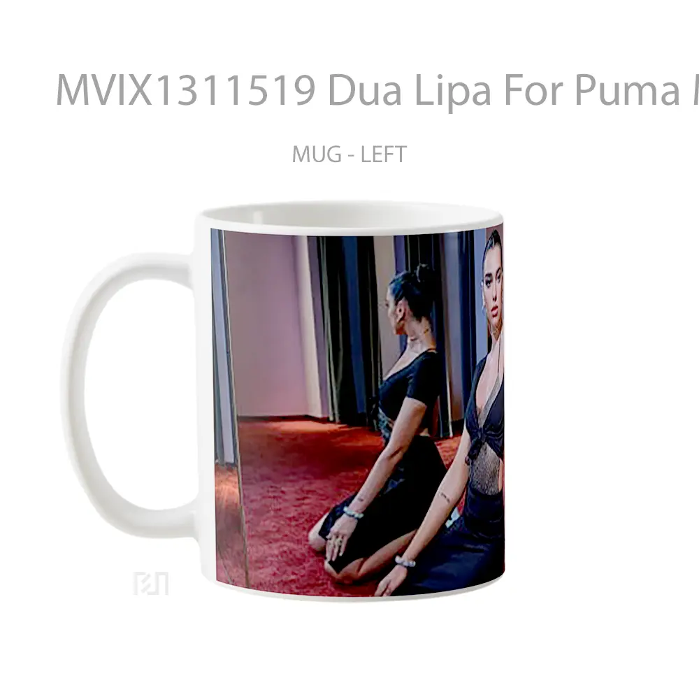 Mug Dua Lipa For Puma Mayze Mayu Gelas Selebriti - All-side / Desain