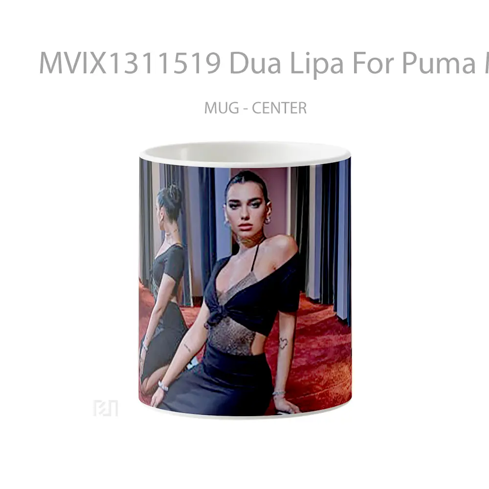 Mug Dua Lipa For Puma Mayze Mayu Gelas Selebriti