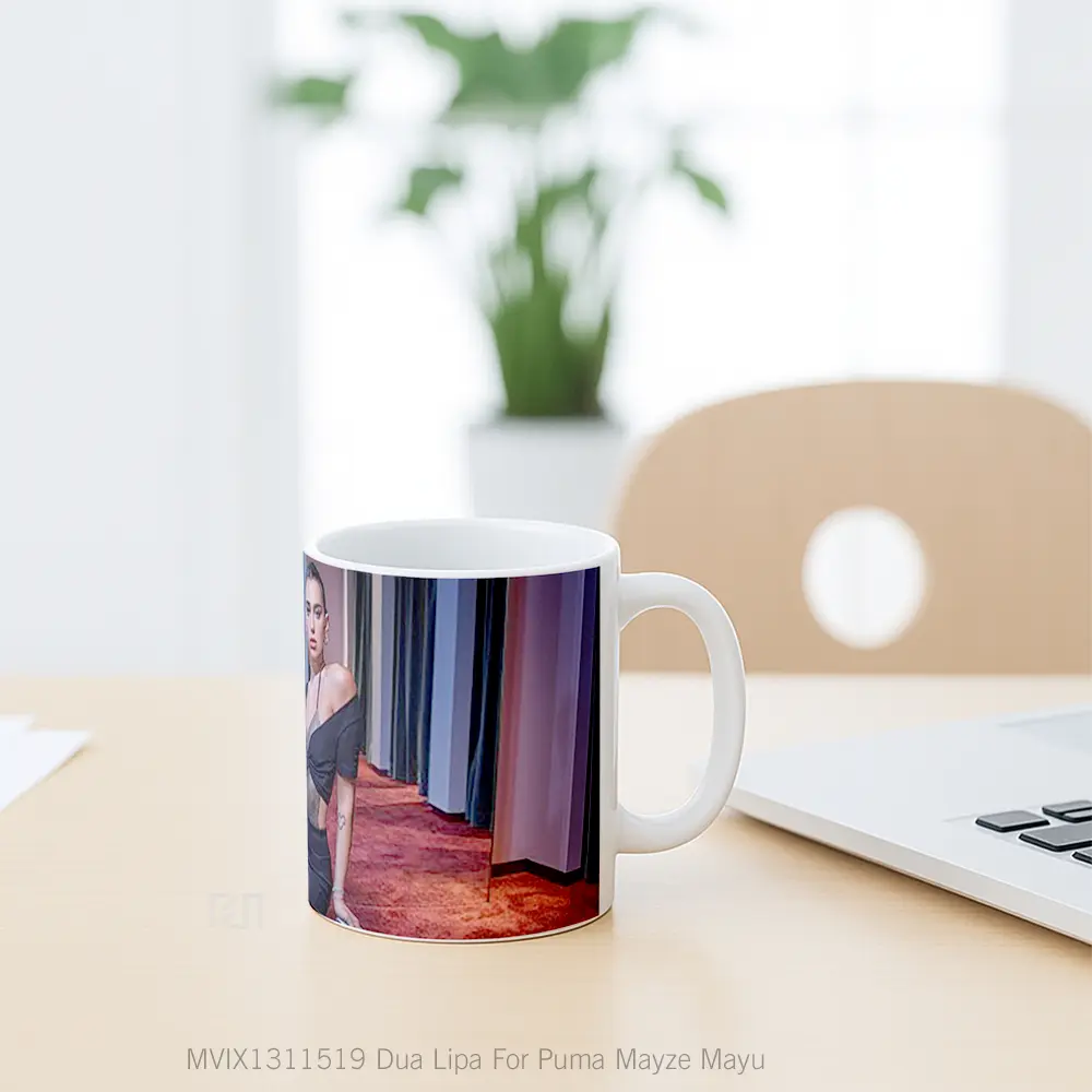 Mug Dua Lipa For Puma Mayze Mayu Gelas Selebriti - All-side / Desain