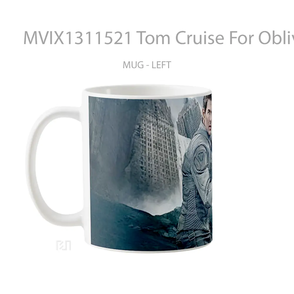 Mug Tom Cruise For Oblivion Gelas Keramik Unik - All-side / Desain