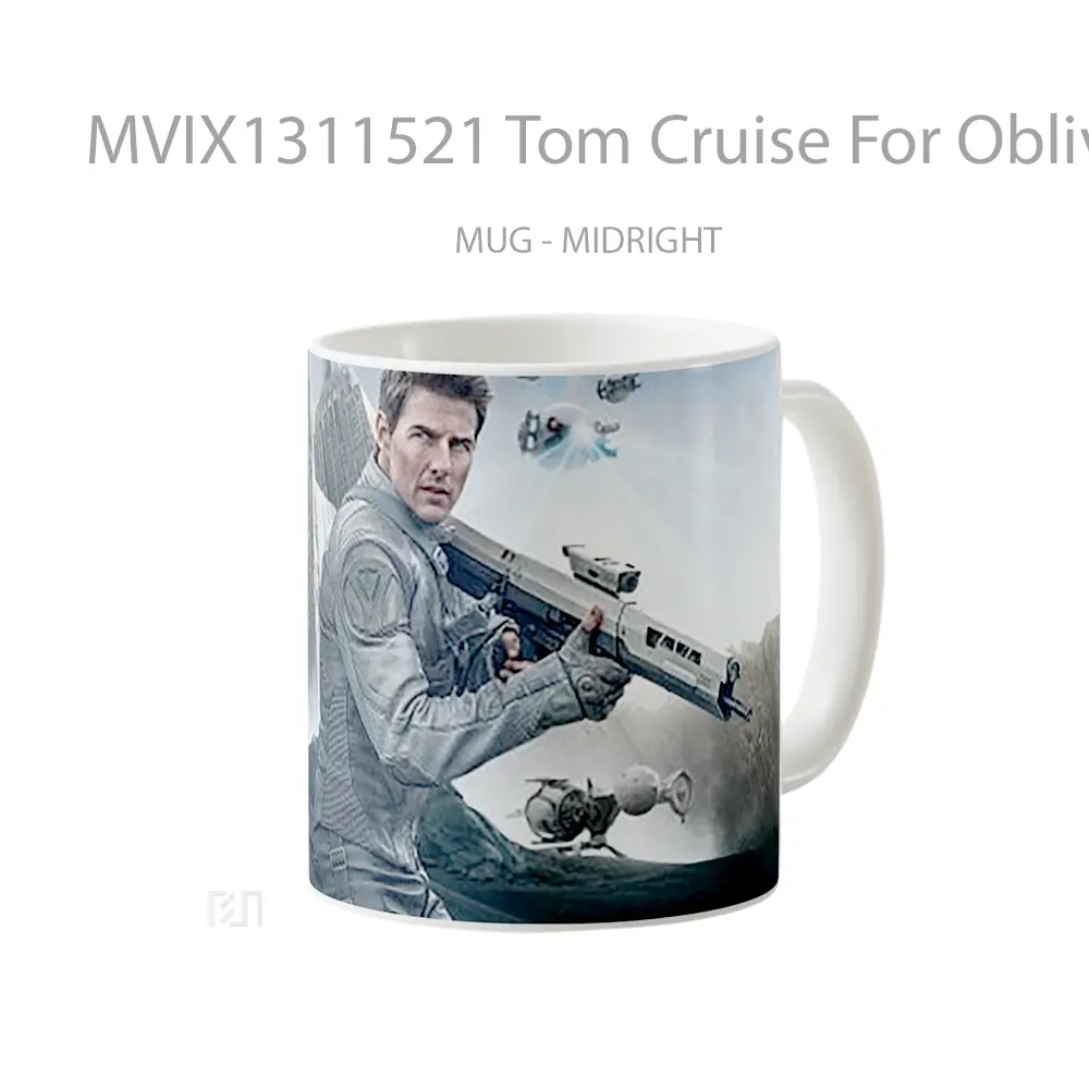Mug Tom Cruise For Oblivion Gelas Keramik Unik - All-side / Desain