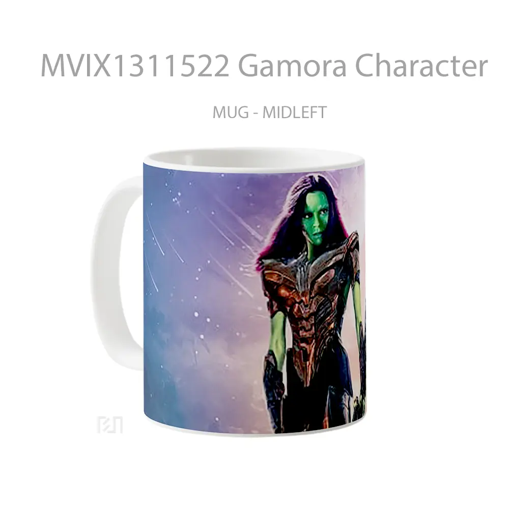 Mug Gamora Character Gelas Keramik Unik - All-side / Desain