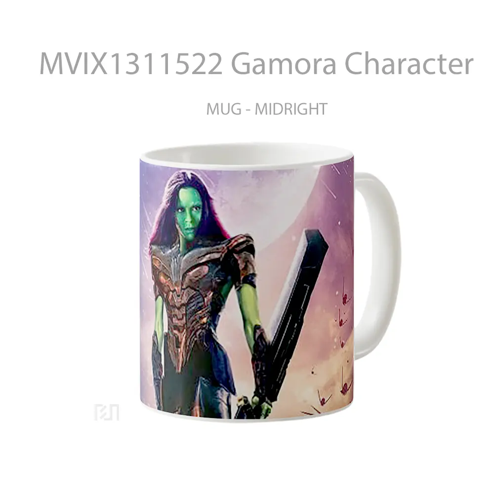 Mug Gamora Character Gelas Keramik Unik - All-side / Desain