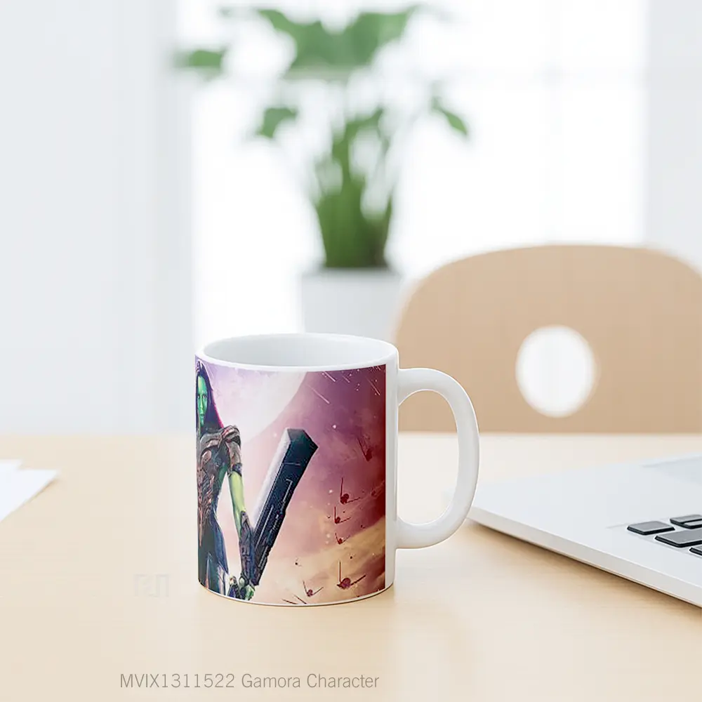 Mug Gamora Character Gelas Keramik Unik - All-side / Desain