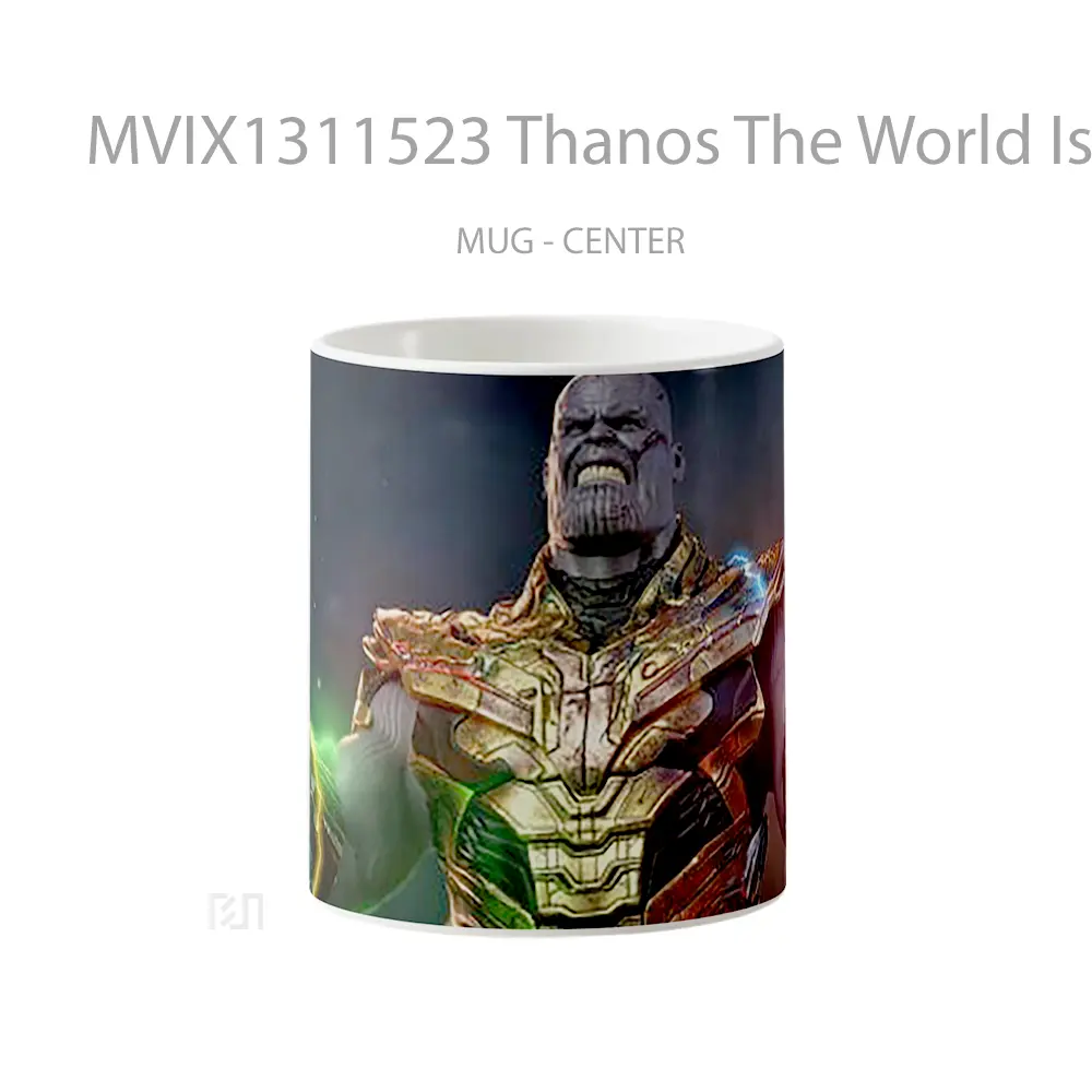 Mug Thanos The World Is Mine Gelas Keramik Unik