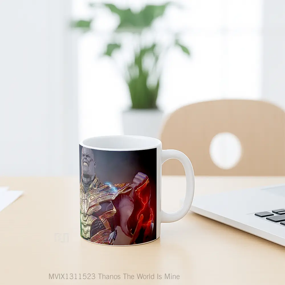 Mug Thanos The World Is Mine Gelas Keramik Unik - All-side / Desain