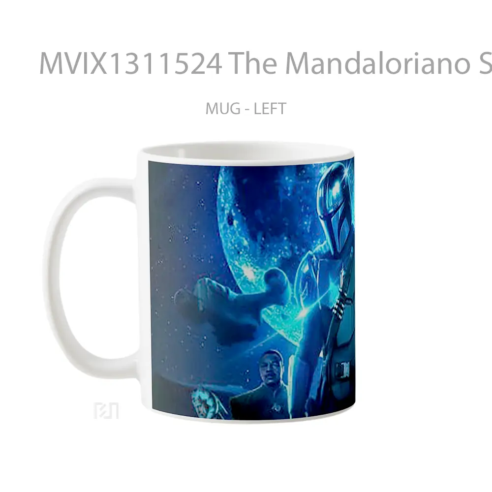 Mug The Mandaloriano Star Wars Season 3 Gelas Star Wars - All-side / Desain