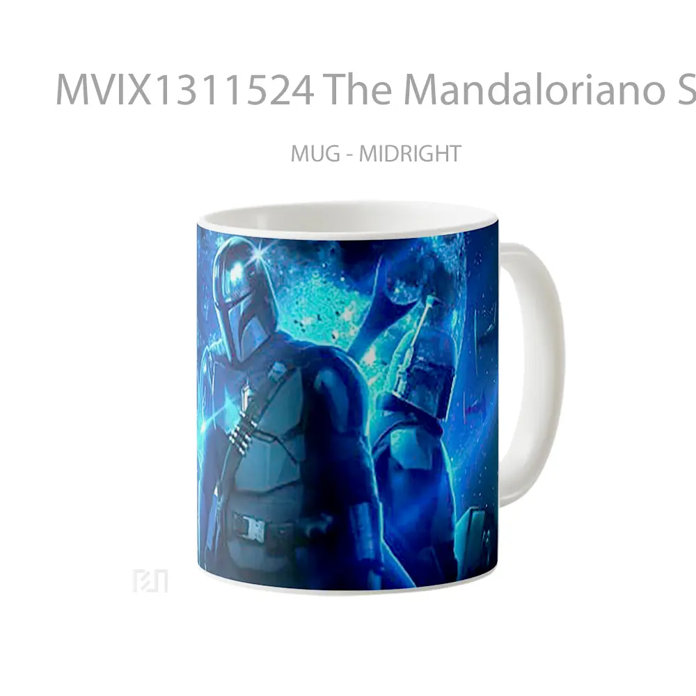 Mug The Mandaloriano Star Wars Season 3 Gelas Star Wars - All-side / Desain
