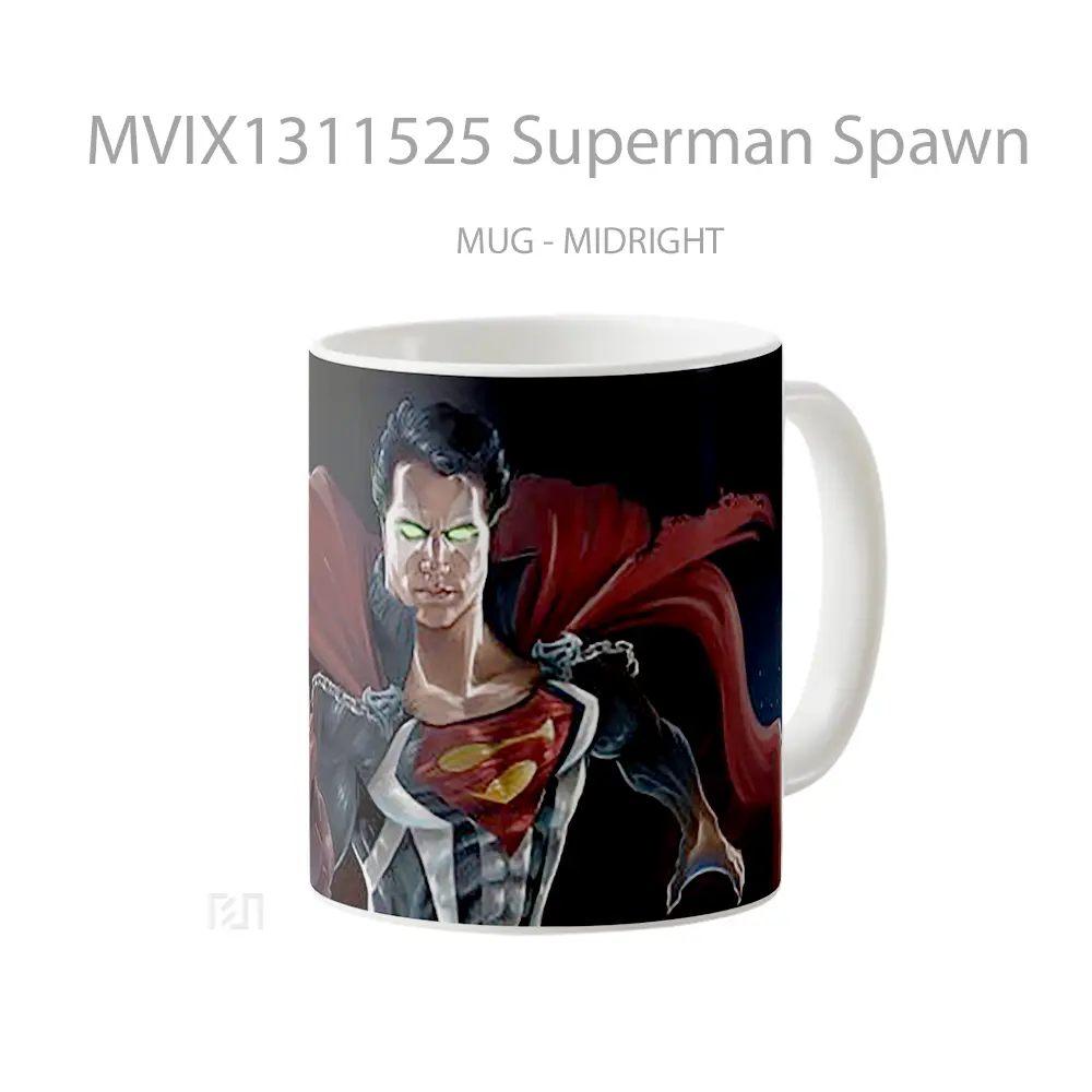 Mug Superman Spawn Gelas Superhero - All-side / Desain