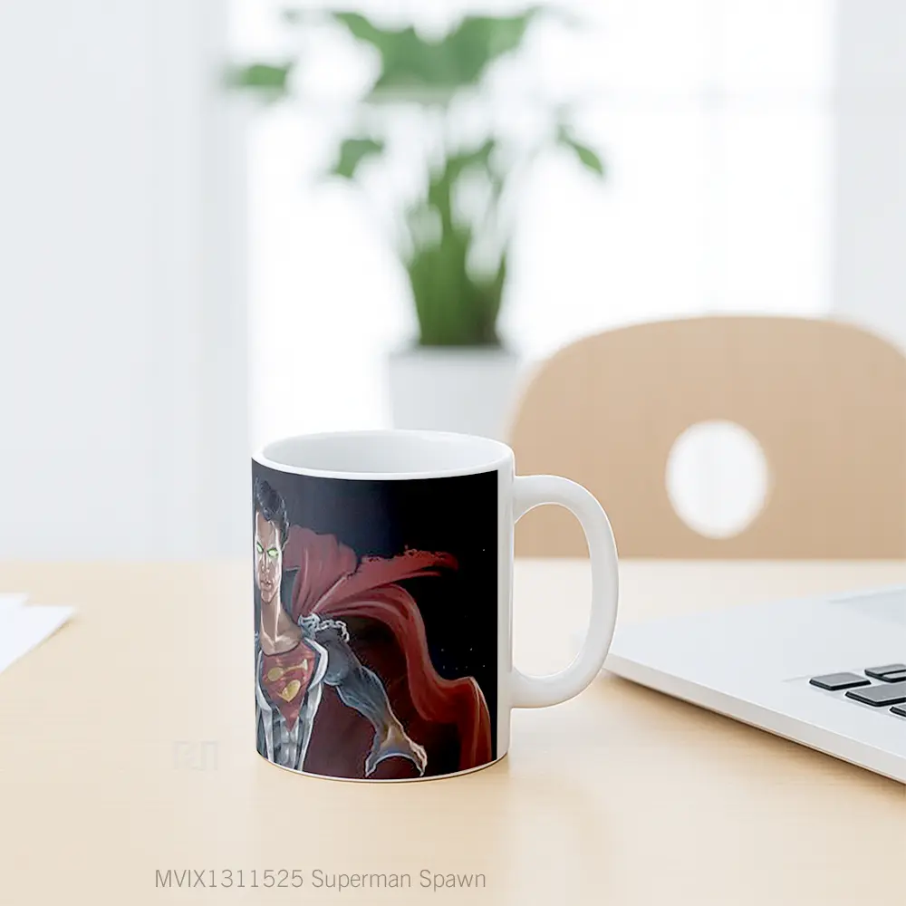 Mug Superman Spawn Gelas Superhero - All-side / Desain