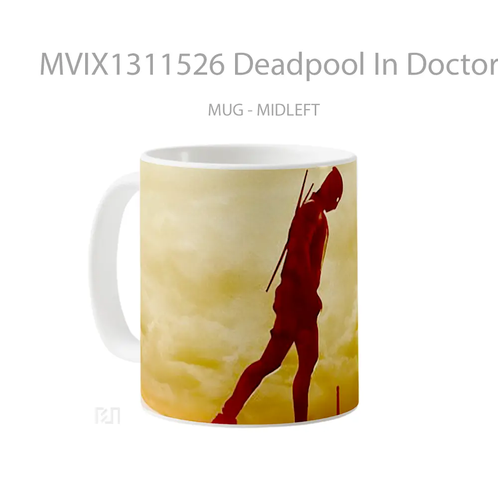 Mug Deadpool In Doctor Strange Multiverse Gelas Superhero - All-side / Desain