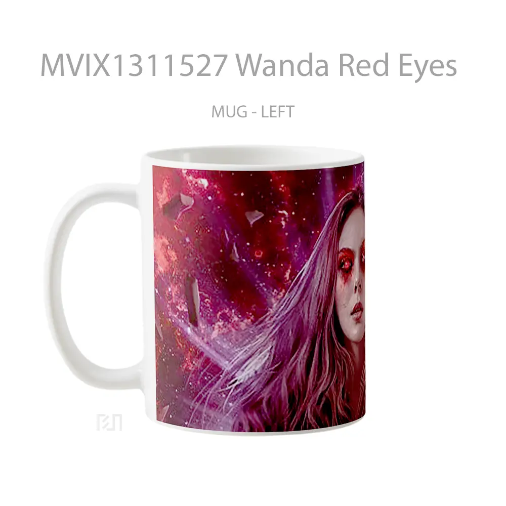 Mug Wanda Red Eyes Gelas Keramik Unik - All-side / Desain