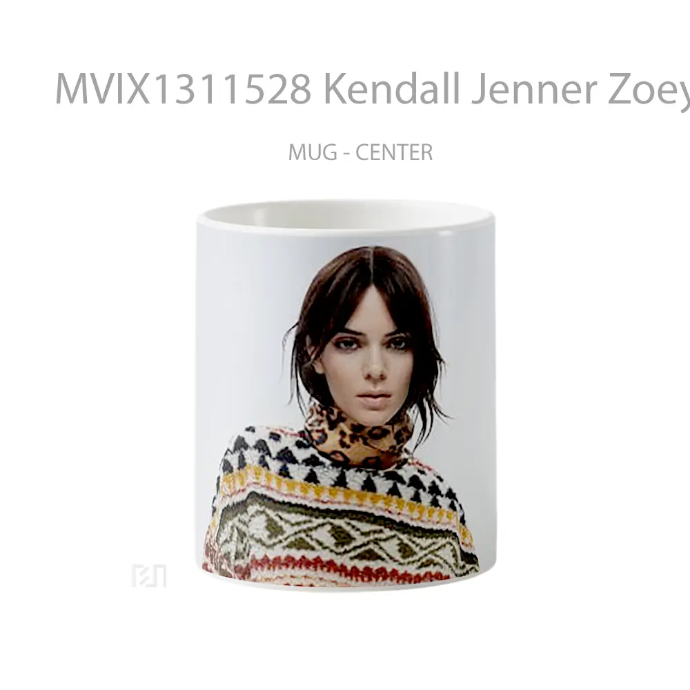 Mug Kendall Jenner Zoey Grossman For Elle Gelas Selebriti