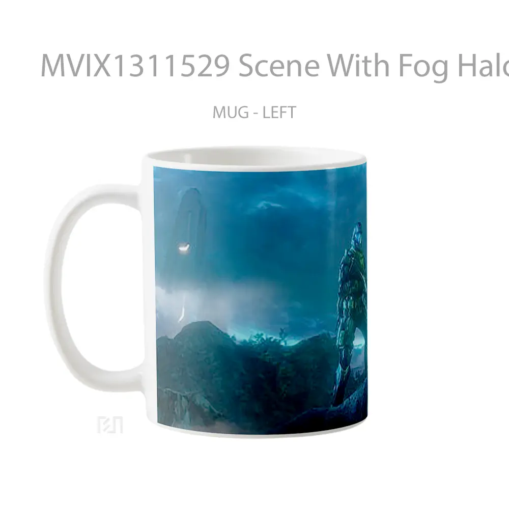 Mug Scene With Fog Halo Cangkir Gamer - All-side / Desain
