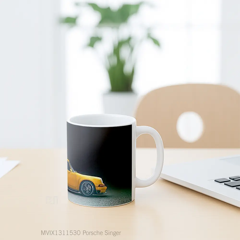 Mug Porsche Singer Cangkir Mobil - All-side / Desain