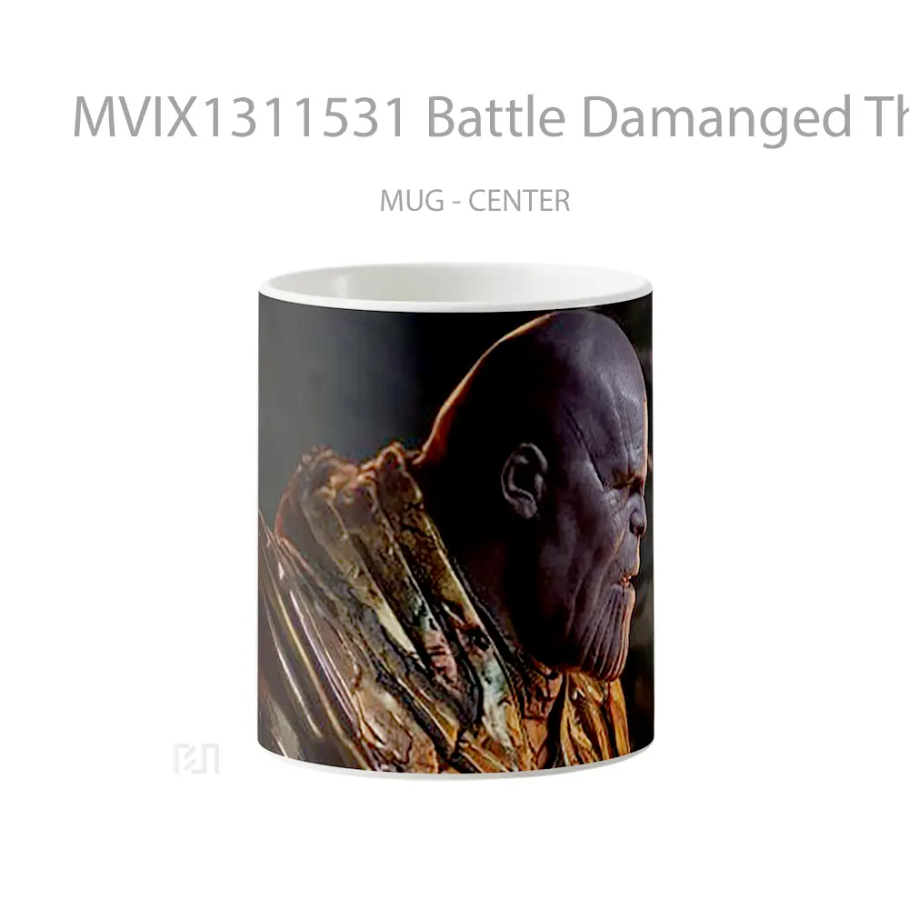 Mug Battle Damanged Thanos Gelas Keramik Unik