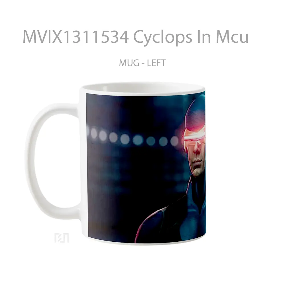 Mug Cyclops In Mcu Gelas Superhero - All-side / Desain