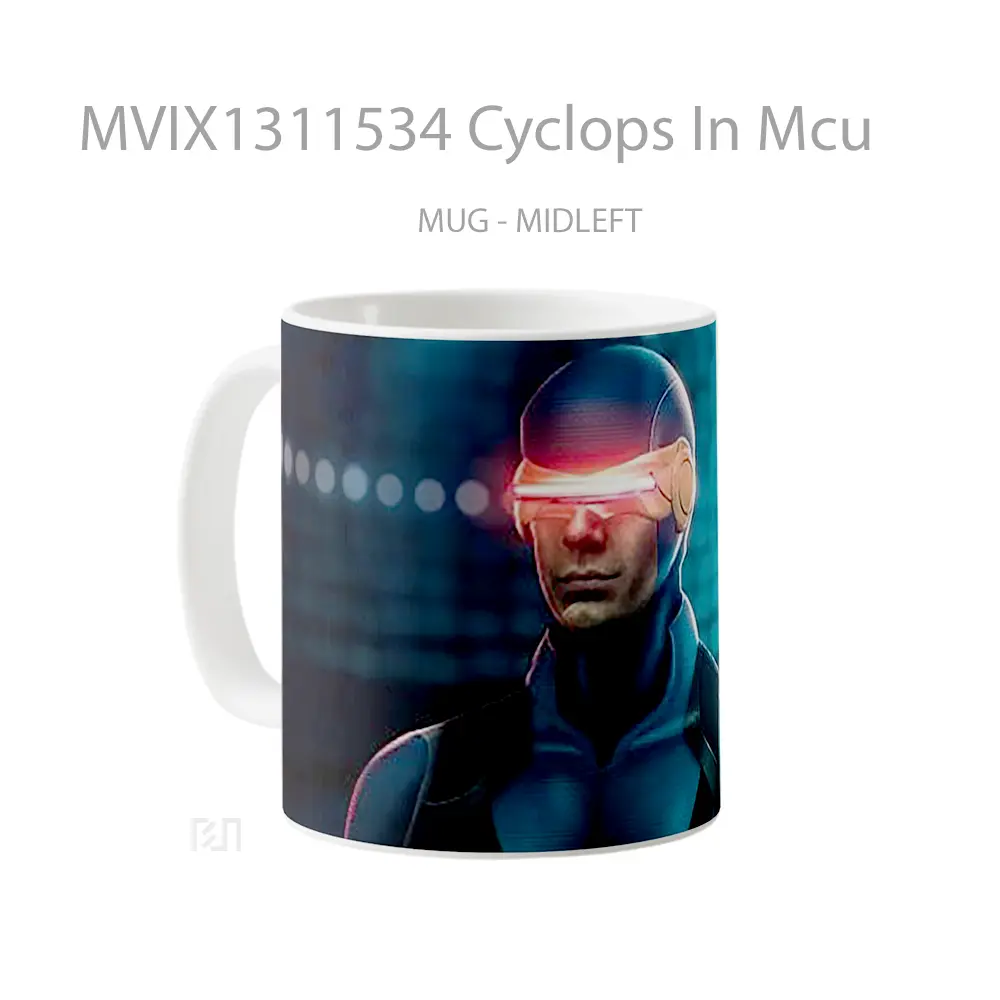 Mug Cyclops In Mcu Gelas Superhero - All-side / Desain