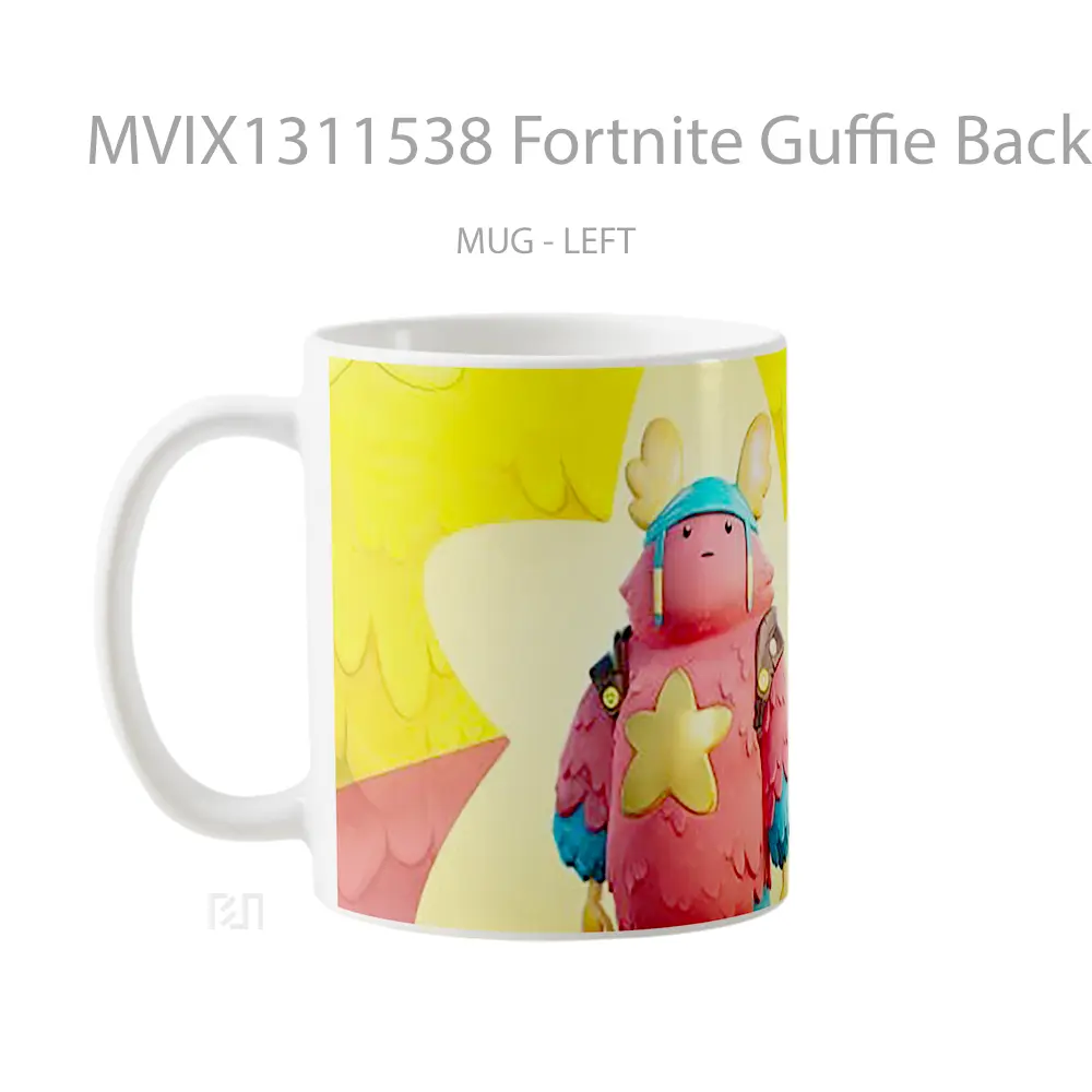 Mug Fortnite Guffie Back Bling Cangkir Gamer - All-side / Desain