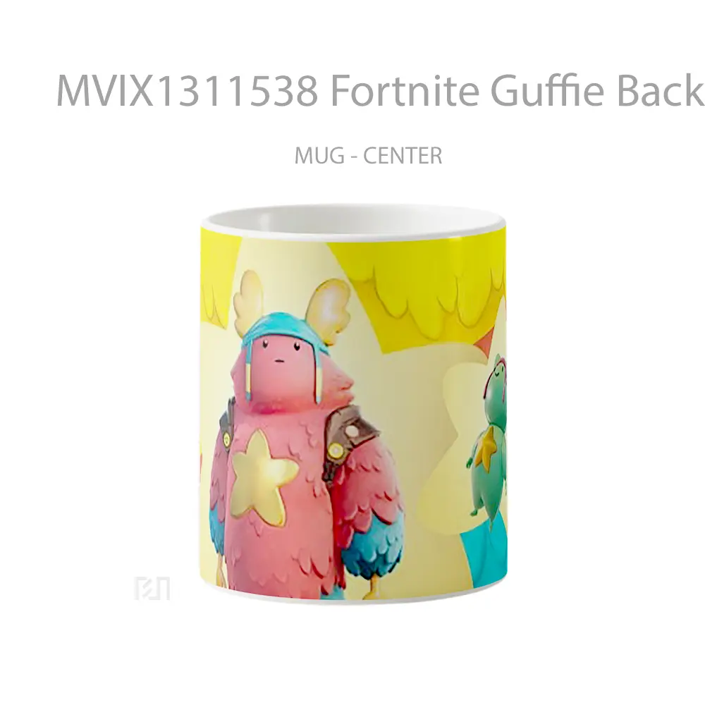Mug Fortnite Guffie Back Bling Cangkir Gamer