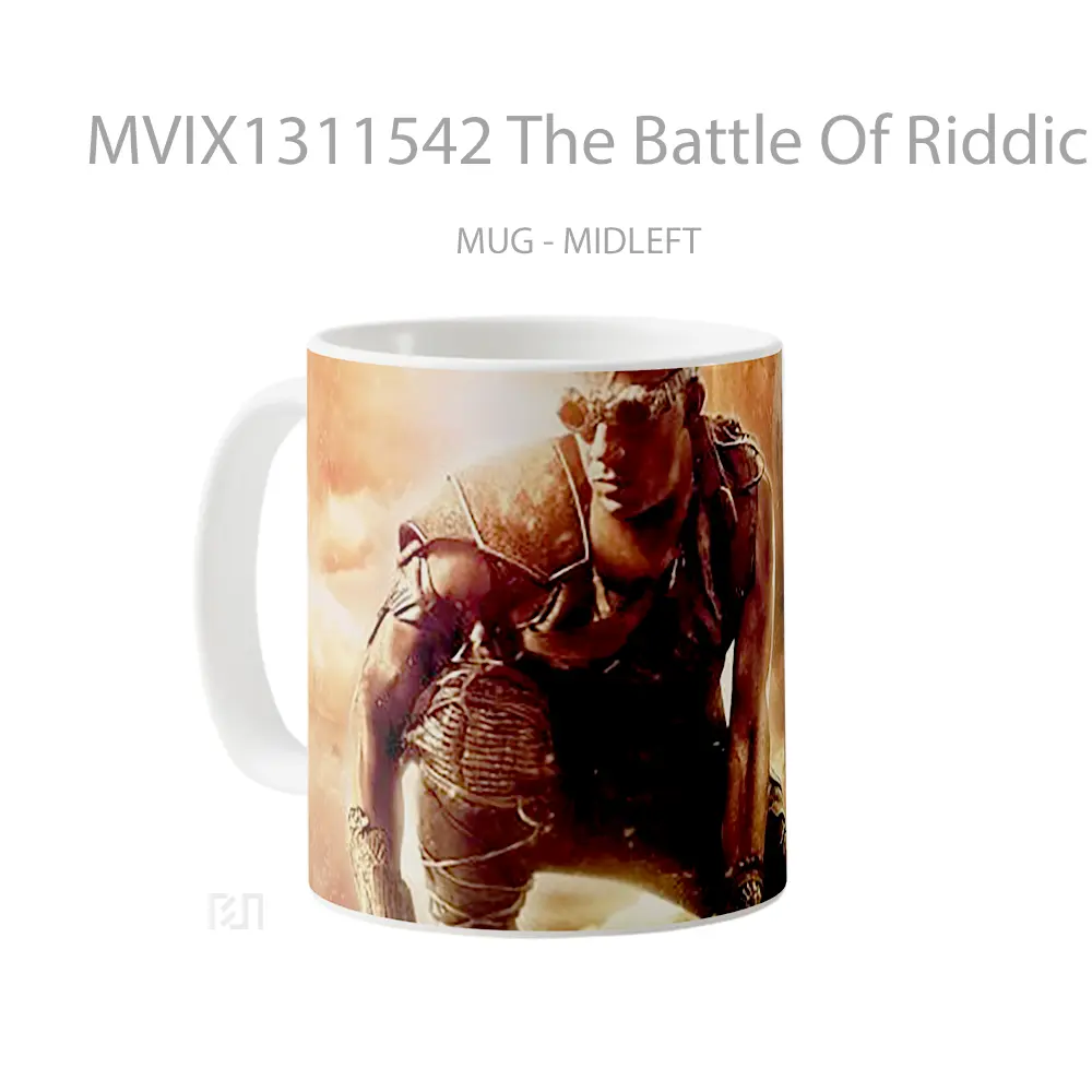 Mug The Battle Of Riddick Gelas Keramik Unik - All-side / Desain