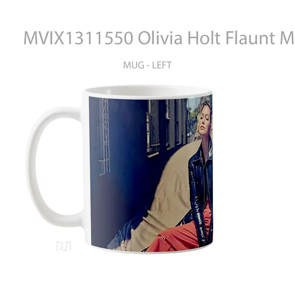 Mug Olivia Holt Flaunt Magazine Gelas Selebriti - All-side / Desain