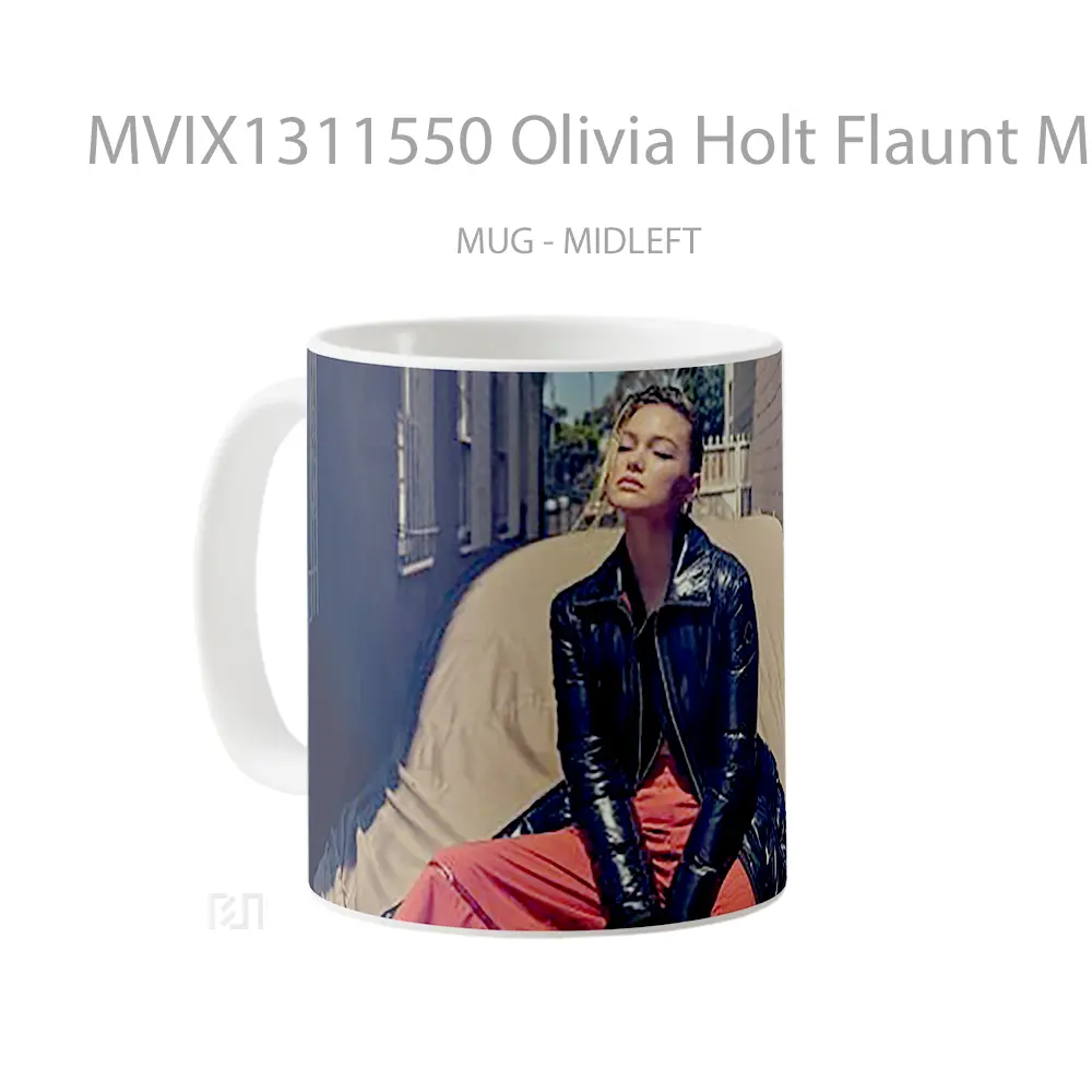 Mug Olivia Holt Flaunt Magazine Gelas Selebriti - All-side / Desain