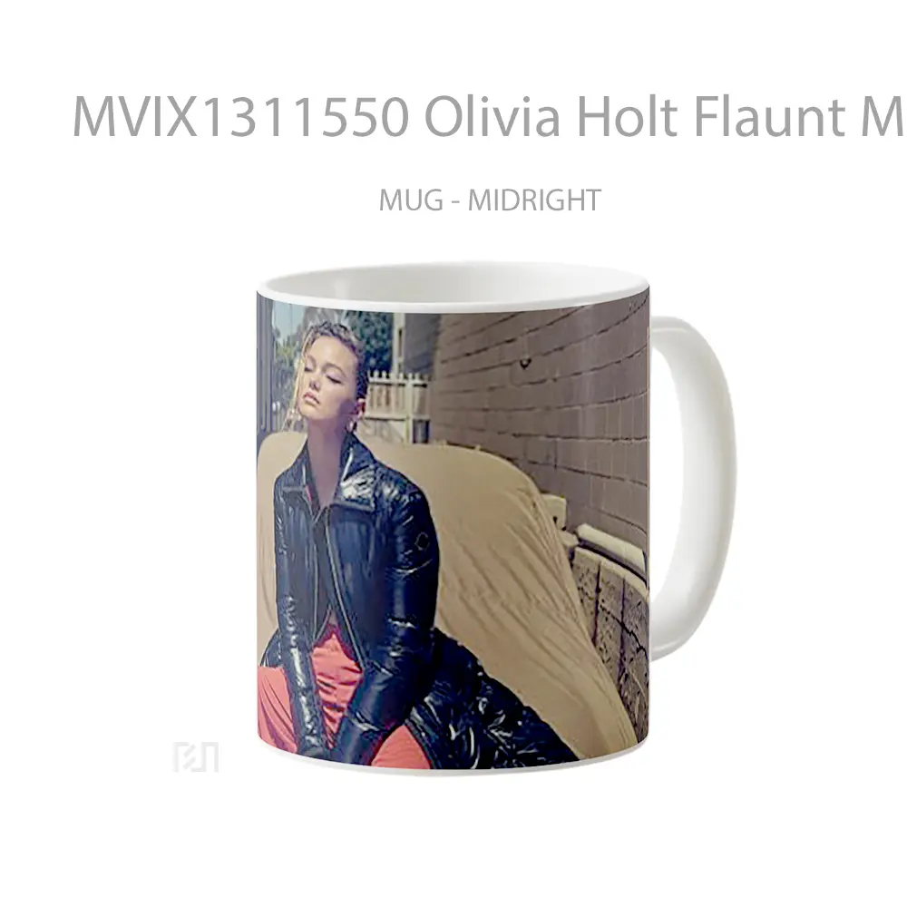 Mug Olivia Holt Flaunt Magazine Gelas Selebriti - All-side / Desain
