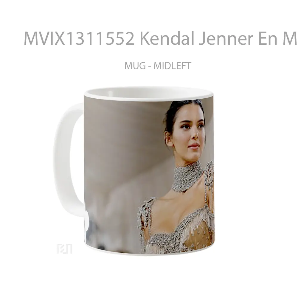 Mug Kendal Jenner En Met Gala 2021 Gelas Selebriti - All-side / Desain