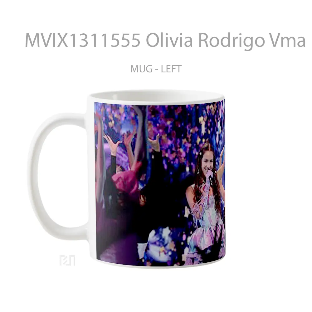 Mug Olivia Rodrigo Vma 2021 Gelas Selebriti - All-side / Desain