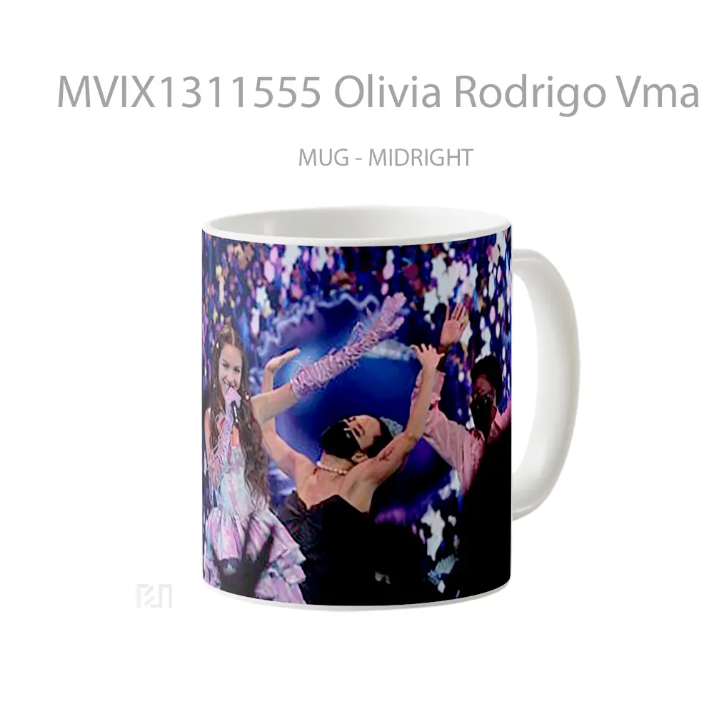 Mug Olivia Rodrigo Vma 2021 Gelas Selebriti - All-side / Desain