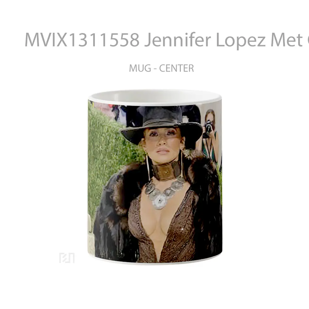 Mug Jennifer Lopez Met Gala 2021 Gelas Selebriti