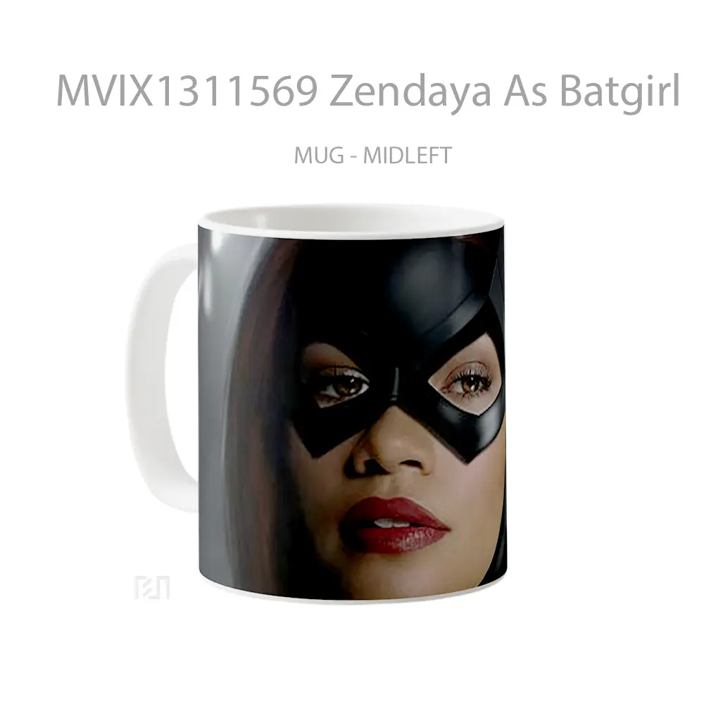 Mug Zendaya As Batgirl Gelas Superhero - All-side / Desain