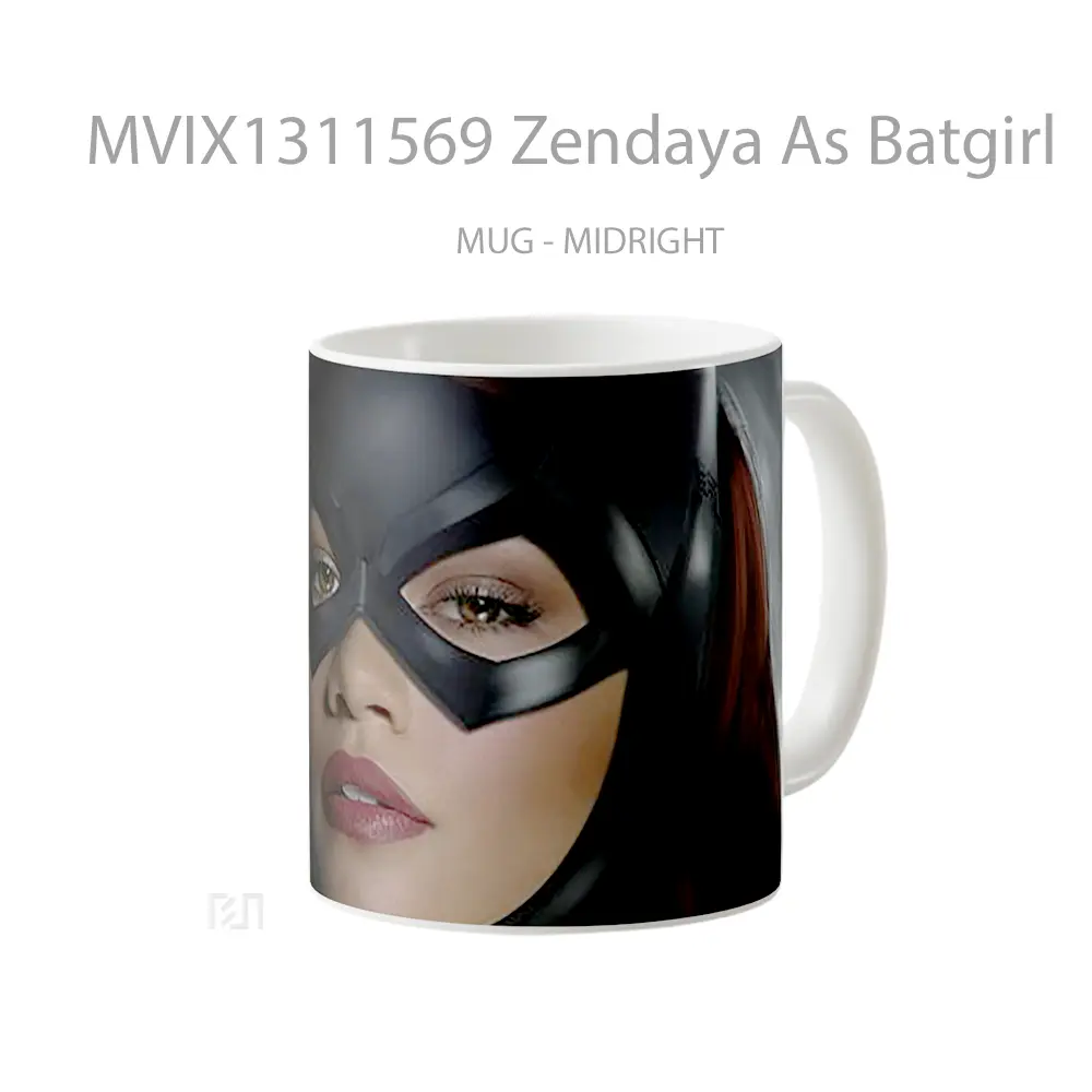 Mug Zendaya As Batgirl Gelas Superhero - All-side / Desain