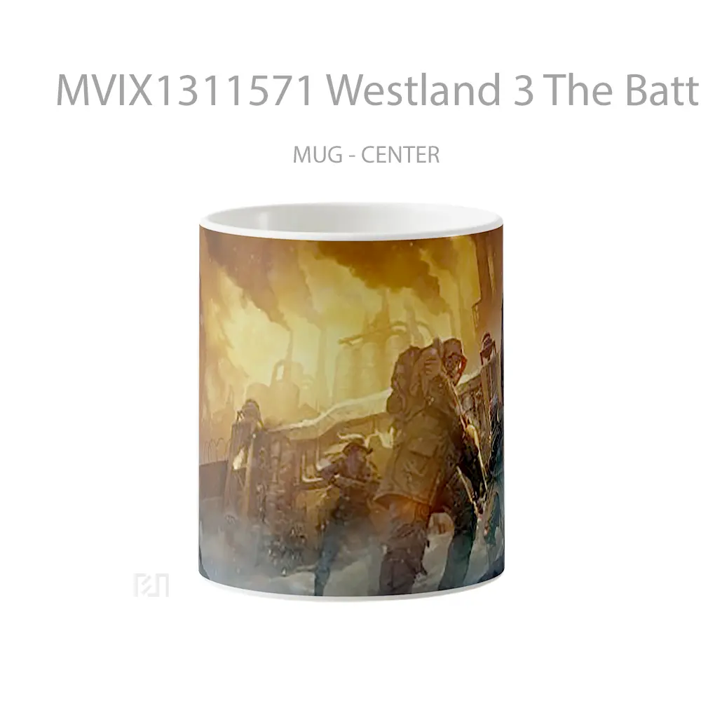Mug Westland 3 The Battle Of Steeltown Gelas Keramik Unik