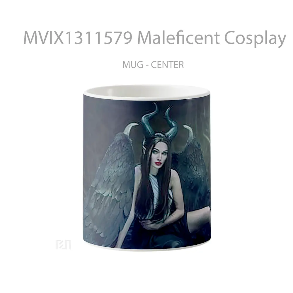 Mug Maleficent Cosplay Gelas Keramik Unik