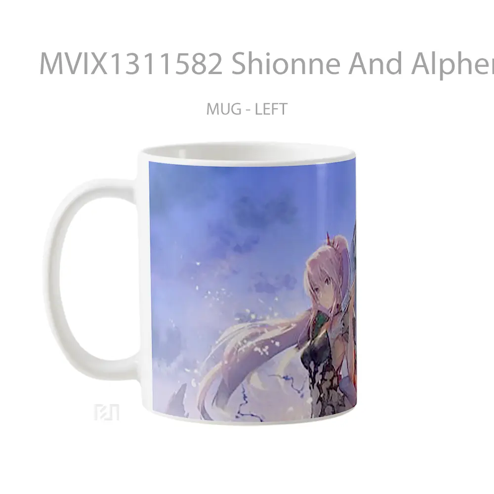 Mug Shionne And Alphen From Tales Of Arise Gelas Keramik Unik - All-side / Desain