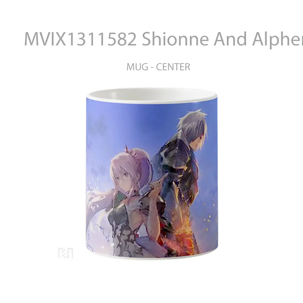 Mug Shionne And Alphen From Tales Of Arise Gelas Keramik Unik
