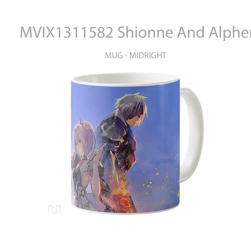 Mug Shionne And Alphen From Tales Of Arise Gelas Keramik Unik - All-side / Desain