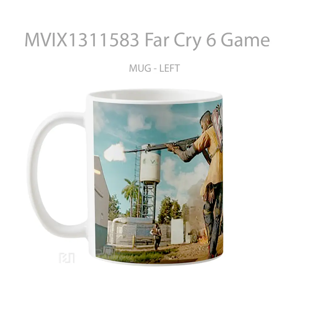 Mug Far Cry 6 Game Cangkir Gamer - All-side / Desain