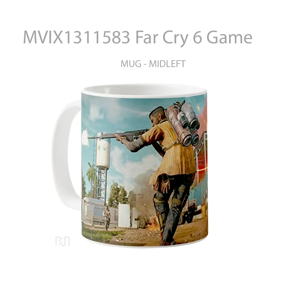 Mug Far Cry 6 Game Cangkir Gamer - All-side / Desain