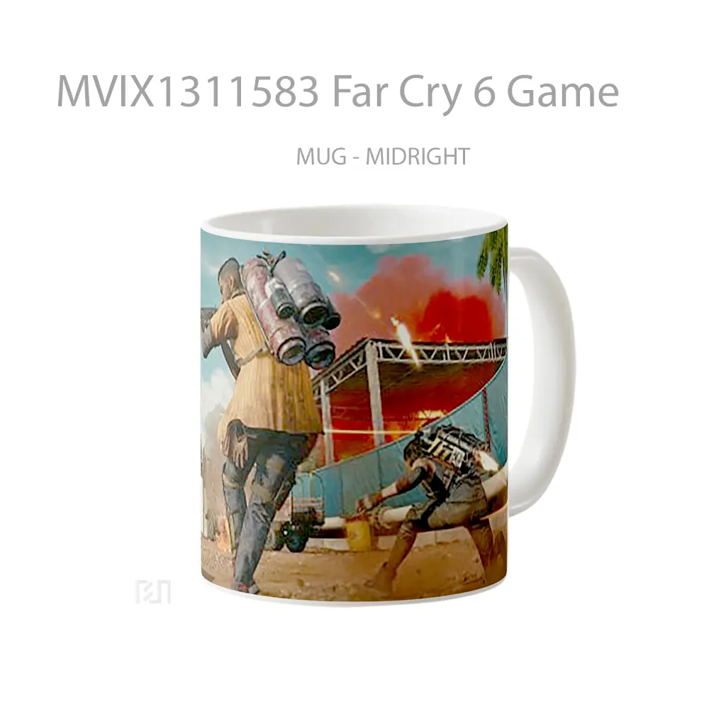 Mug Far Cry 6 Game Cangkir Gamer - All-side / Desain