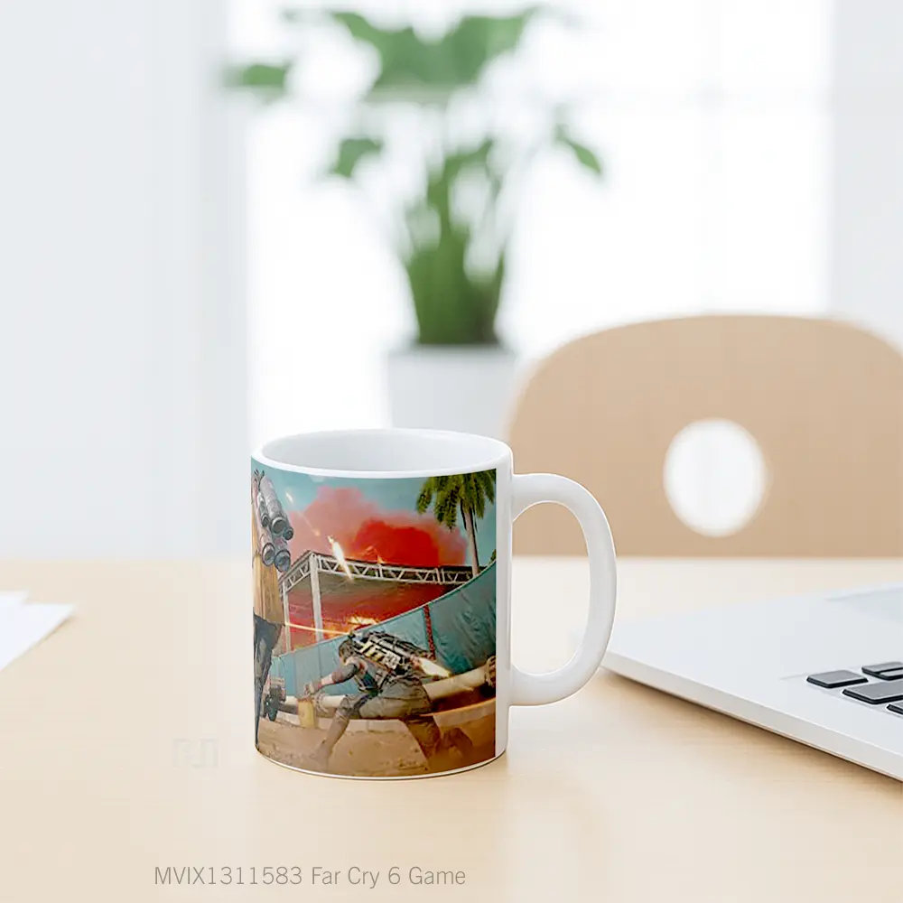 Mug Far Cry 6 Game Cangkir Gamer - All-side / Desain