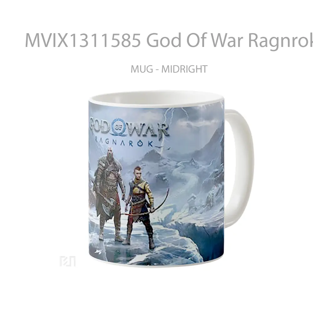 Mug God Of War Ragnrok Characters Gelas Keramik Unik - All-side / Desain