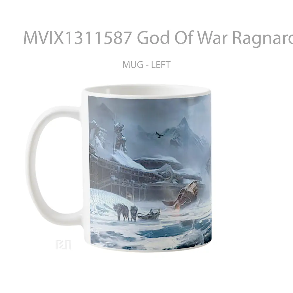 Mug God Of War Ragnarok Landscape Gelas Pemandangan Alam - All-side / Desain